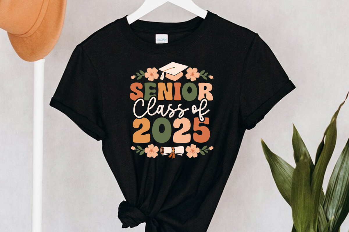 Senior Class of 2025 Graduation SVG, an Education Illustration by Jozoor (Photo 2 of 5)