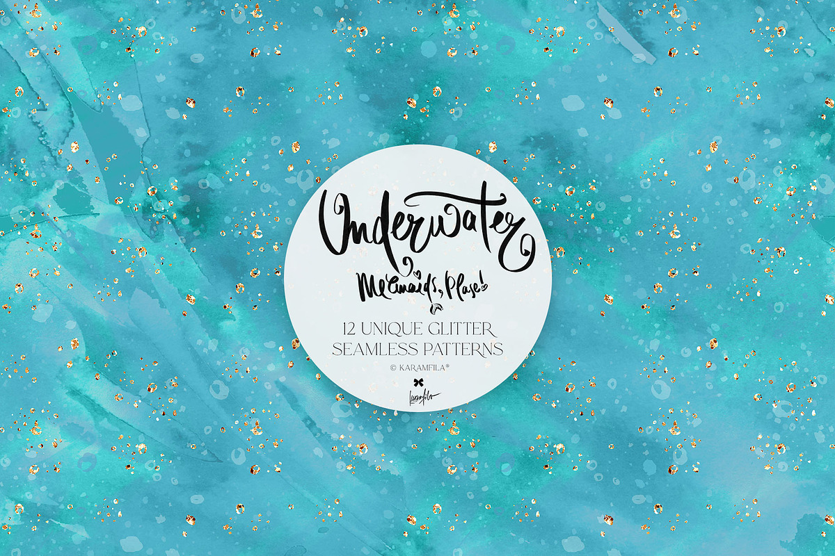 Mermaid Scales Glitter Textures, a Texture Graphic by KaramfilaS (Photo 11 of 26)