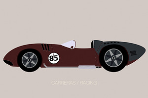 old racing car
