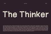 The Thinker bubble dotted fun font, a Handwritten Font by Ashiya Pixel (Thumbnail 5 of 21)