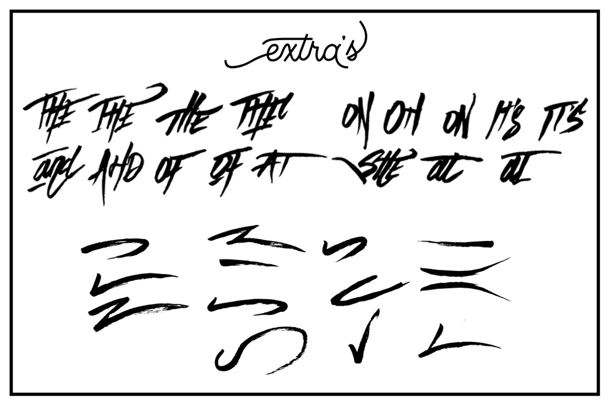 Mutiara Typeface preview 4