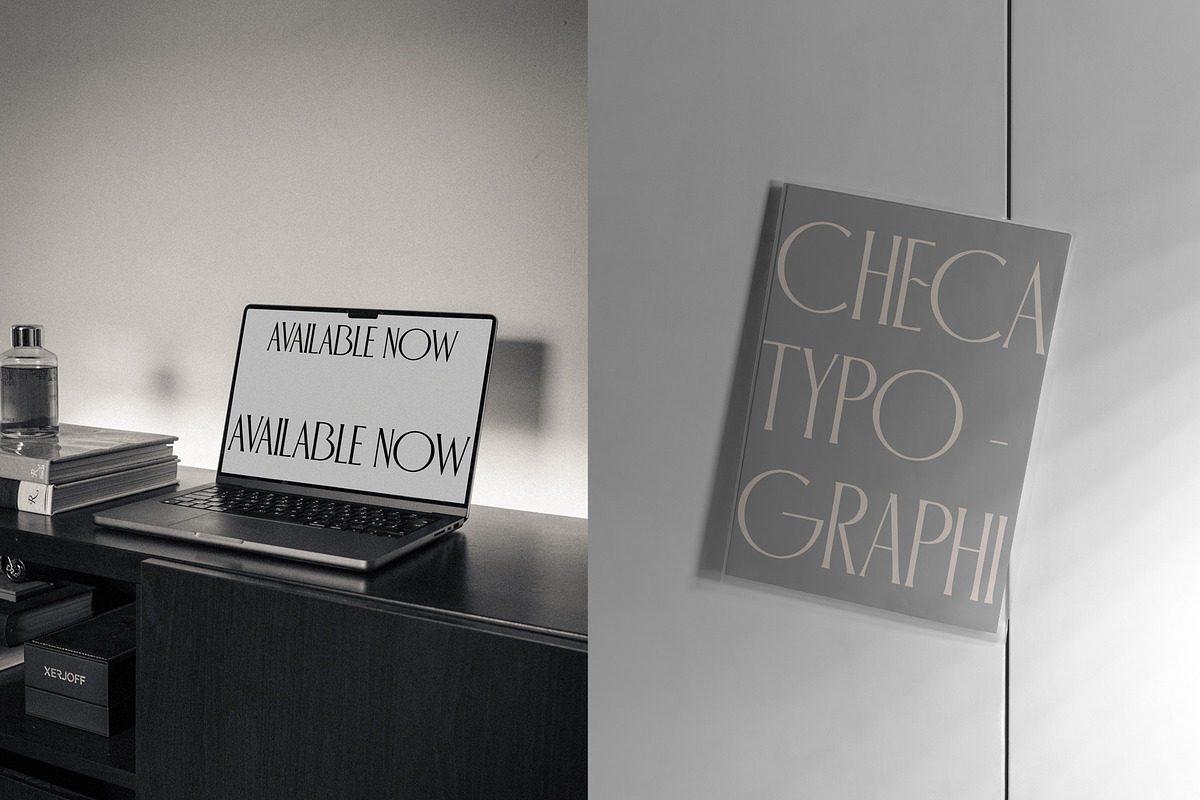 ED Checa - Elegant Serif, a Serif Font by Emyself Design (Photo 7 of 9)