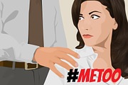 Me too hashtag text vector overlays, an Object Graphic by BOOCYS (Thumbnail 4 of 4)