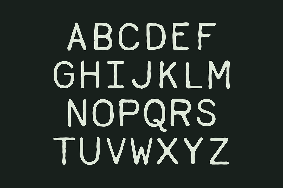 Loma - A Vintage-Style Stamp Font, a Font by Loren Klein (Photo 10 of 12)