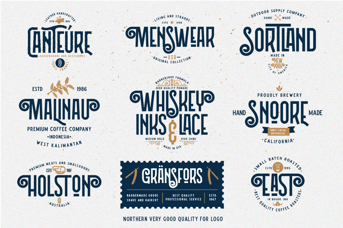 Northern Vintage Monoline Script, a Serif Font by Angin Studio (Photo 15 of 17)