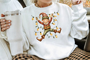Christmas Elf Watercolor Clipart, an Illustration by Sublimation Artist (Thumbnail 4 of 6)