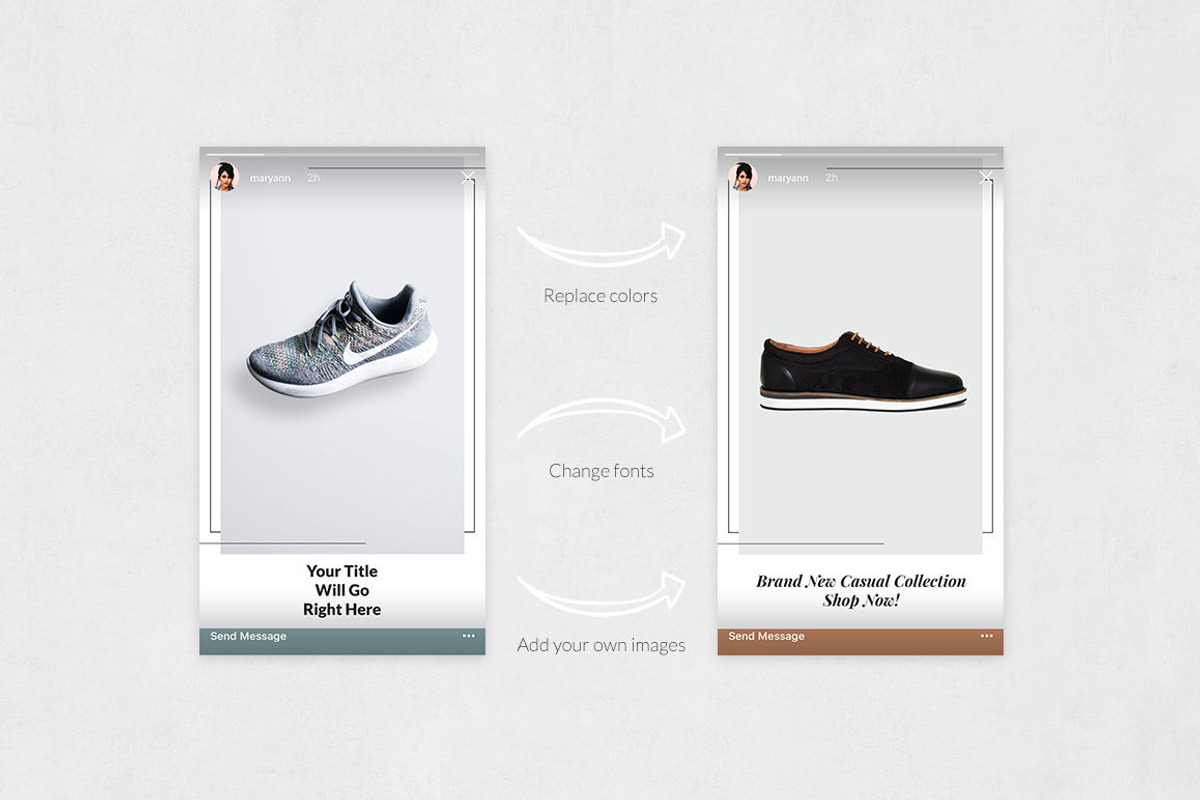 Shop Animated Instagram Stories, a Social Media Template by Social Corner Graphics (Photo 6 of 9)
