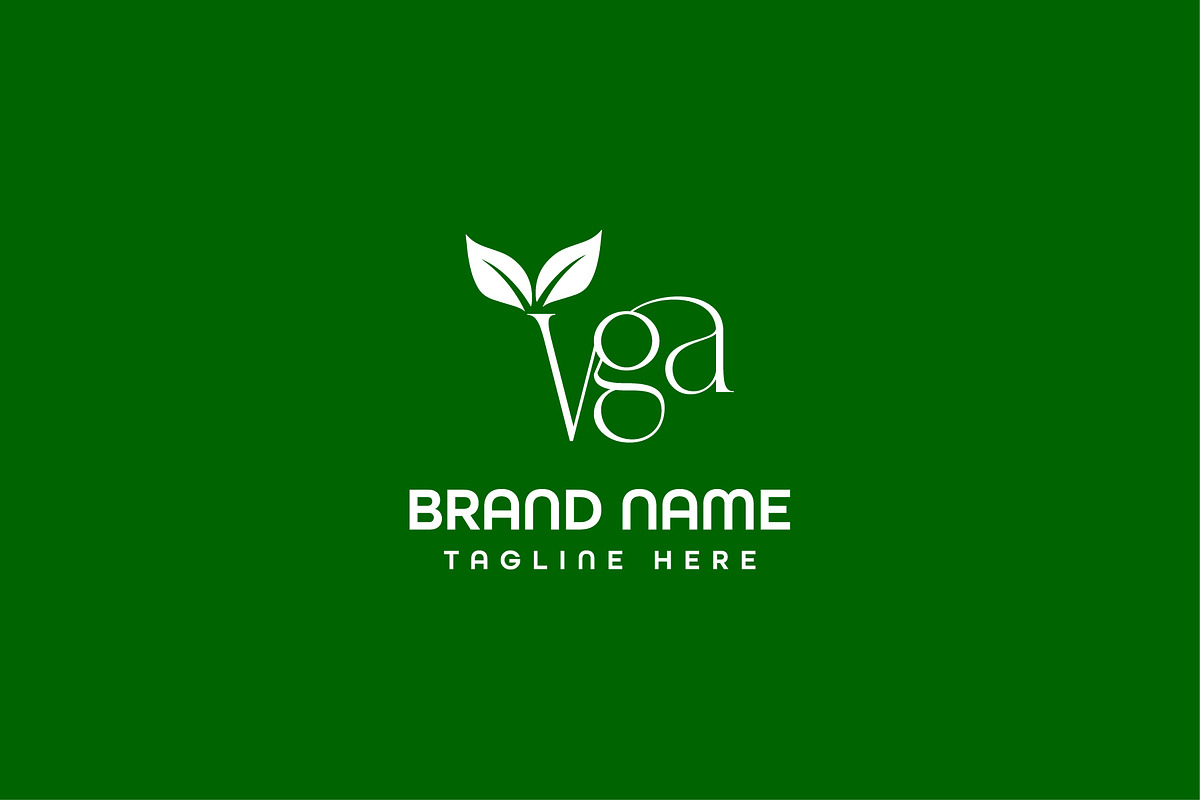Letter VGA ROSE Logo Design Vector, a Branding & Logo Template by Abir Hossain Waffi (Photo 2 of 4)