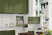 DAKOTA| Cottage Kitchen Mockup Set, a Household Mockup by SoleilHomeMockups (Thumbnail 4 of 12)