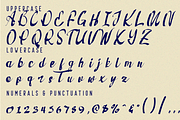 Reflecting Lightning - Brush Font, a Script Font by 177Studio (Thumbnail 7 of 7)