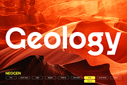 Neogen - Elegant Geometric Typeface, a Sans Serif Font by Sign Studio (Thumbnail 2 of 15)