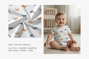 Kids patterns for fabric sea style, a Pattern Graphic by vatrushkaprint_store (Thumbnail 5 of 5)
