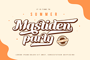 Rukishy - Script Font, a Script Font by twinstd (Thumbnail 5 of 10)