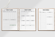 Daily Weekly Monthly Planner Bundle, a Stationery Template by ROJI CREATOR (Thumbnail 2 of 12)