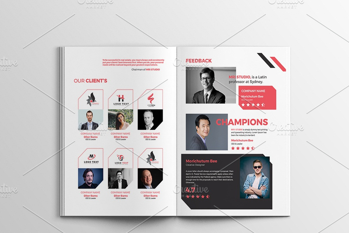 Creative Proposal Template, a Brochure Template by MRI STUDIO (Photo 12 of 14)