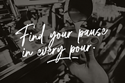Hamillson – Handwritten Brush Script, a Handwritten Font by MJB Letters (Thumbnail 2 of 11)