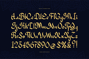 Arabian Mandala | Blackletter Arabic, a Blackletter Font by Denustudios (Thumbnail 10 of 12)