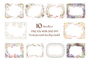 Baby's Breath Watercolor Clipart, a Decorative Illustration by ForhadGFX (Thumbnail 6 of 14)