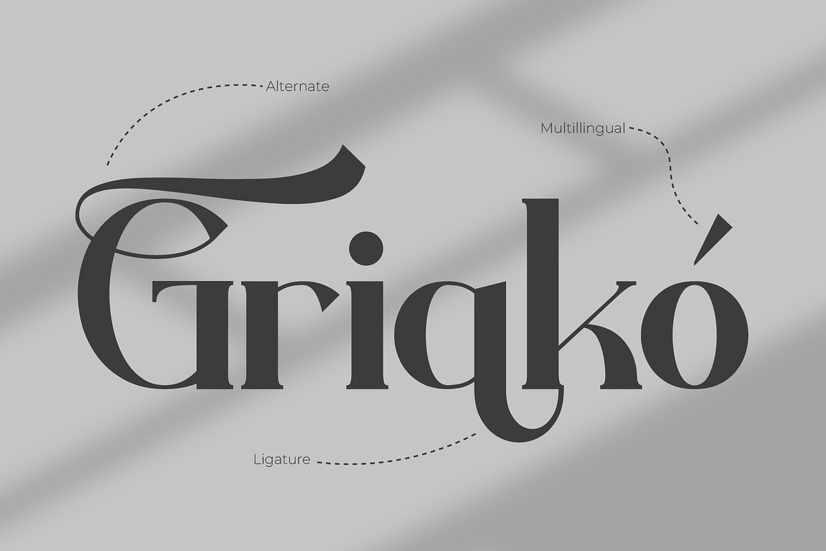 Vamoria- Serif Typeface Font, a Serif Font by Rishsketch (Photo 5 of 15)