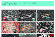 Curls Swirls + Squiggles Brushes, a Brush Add-On by MarkieAnn Creative (Thumbnail 8 of 8)