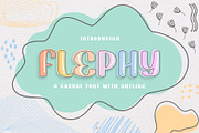 Flephy, a Font by Rochart (Thumbnail 1 of 9)