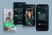 Testimonials Reviews Social Media Te, a Stationery Template by BrandPacks (Thumbnail 4 of 7)