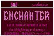 Dark empire font, a Font by weknow (Thumbnail 5 of 5)