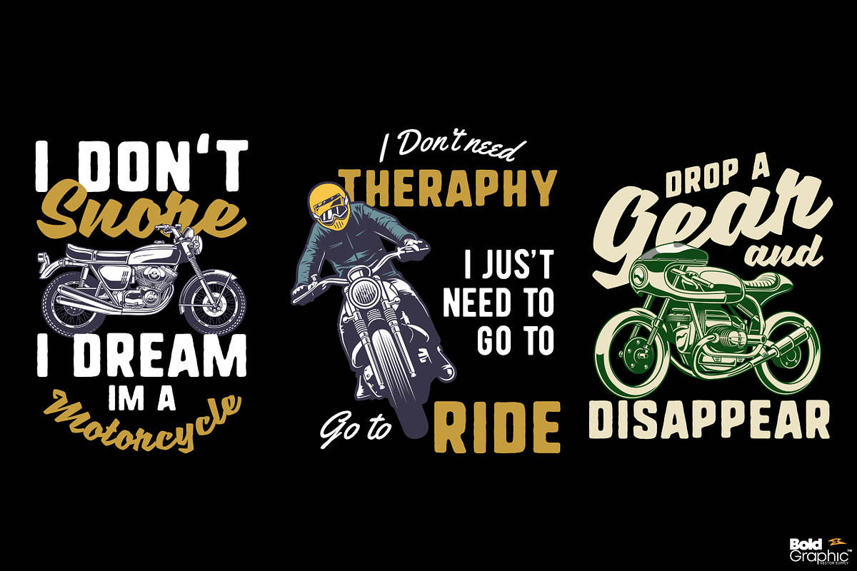 ULTIMATE MOTORCYCLE BUNDLE, a Transportation Illustration by The BolzStudio (Photo 13 of 32)