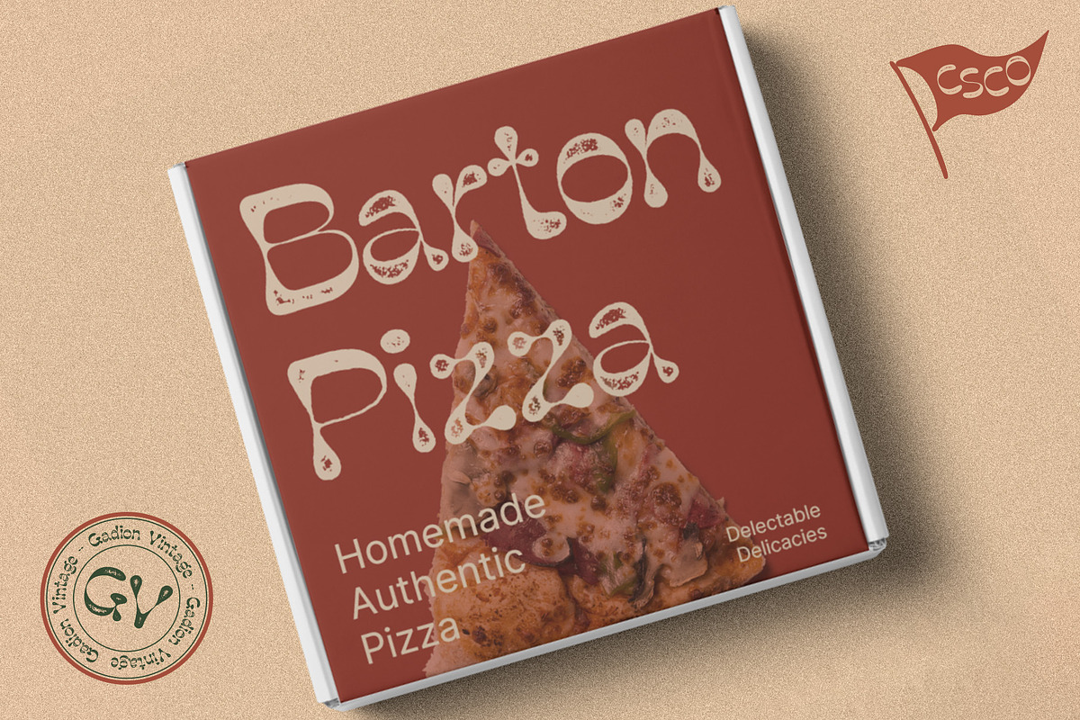 Gadion Vintage, a Serif Font by Craft Supply Co. (Photo 2 of 8)