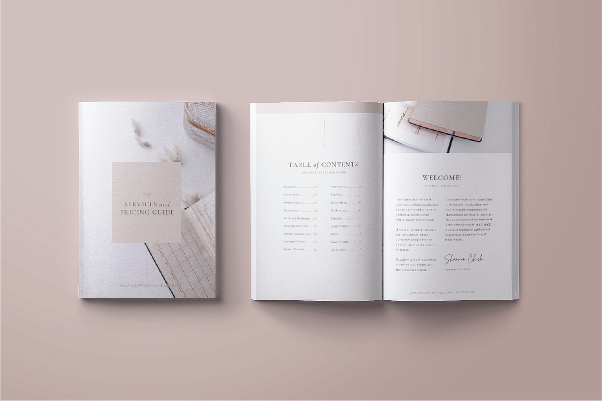 Services & Pricing Guide | Canva, a Presentation Template by Wild Theory (Photo 10 of 12)