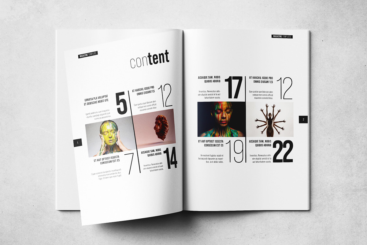 Creative Magazine Layout