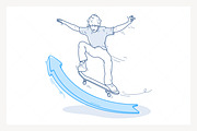Bundle vol. 1 - Line Illustrations, a Graphic by PixelBender (Thumbnail 4 of 15)