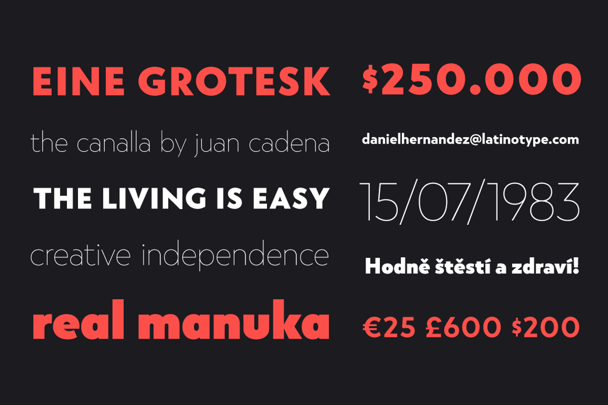 Atlan, a Sans Serif Font by Latinotype (Photo 9 of 10)