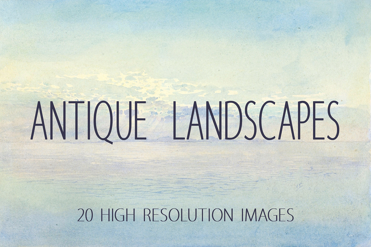 Antique Landscapes, a Texture Graphic by Blue Line Design (Photo 1 of 21)