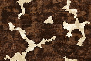 Western Brown Cowhide Texture