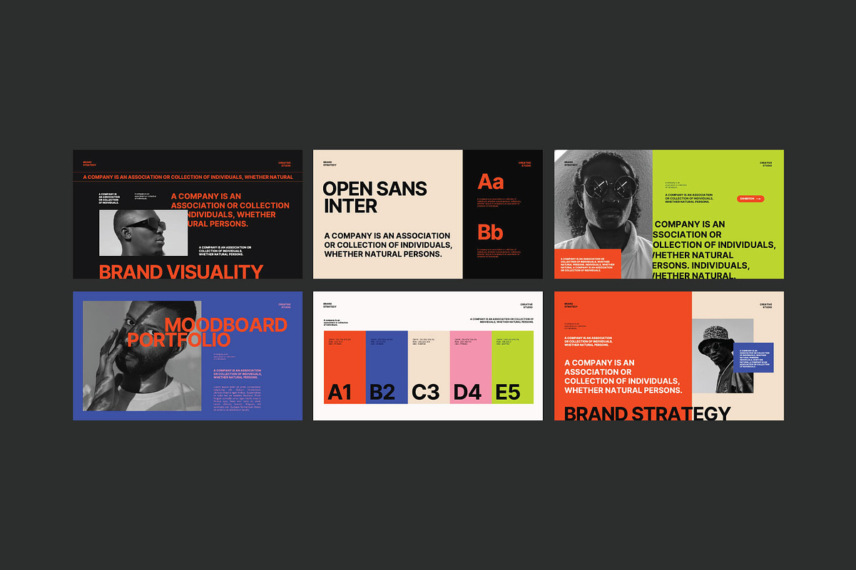 Brand Strategy - PowerPoint Template, a Presentation Template by Creatorism