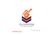 Modern Accounting Logo Design, a Branding & Logo Template by YUDesignStore (Thumbnail 1 of 7)