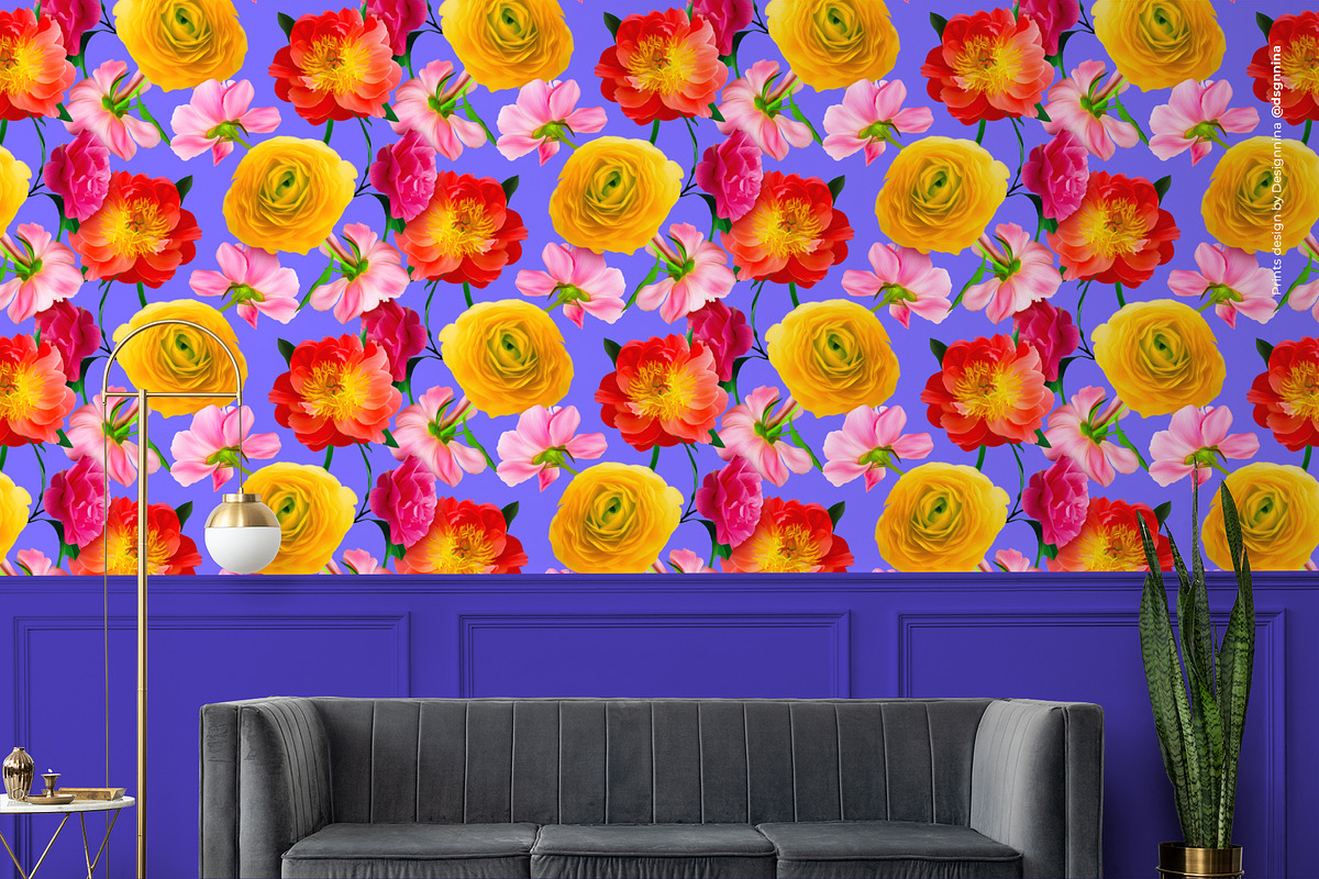 FIONICA — Luxury Seamless Pattern, a Pattern Graphic by Designnina Shop (Photo 7 of 11)