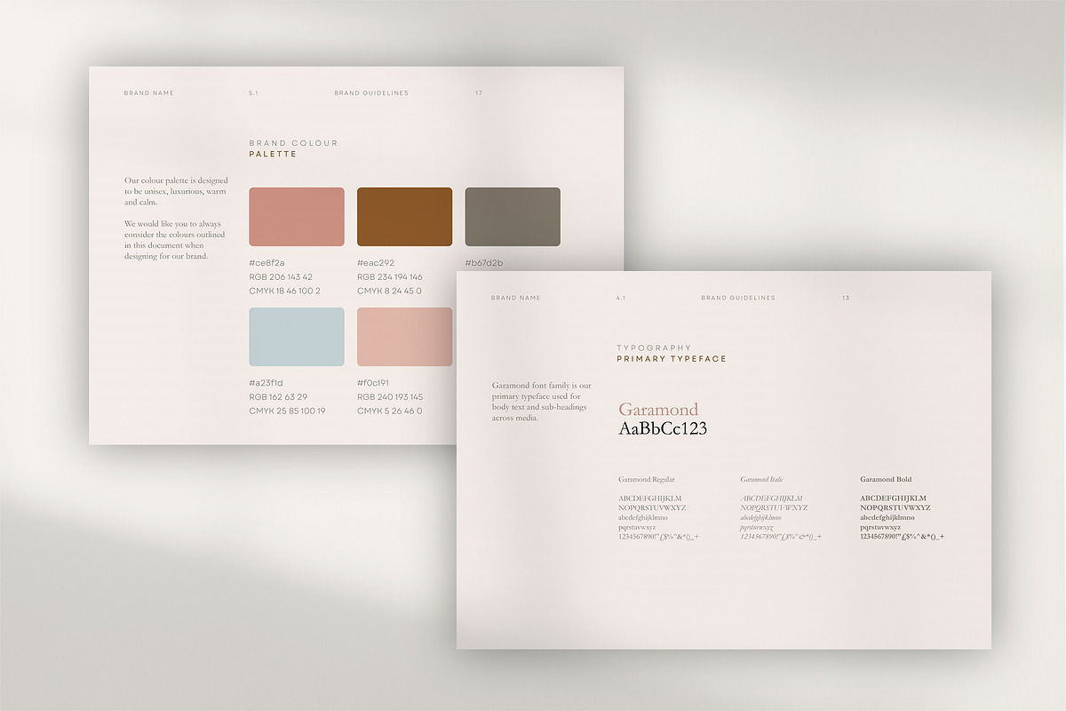 Breathe | Spa Brand Guidelines, a Branding & Logo Template by Naveera Aftab (Photo 3 of 5)