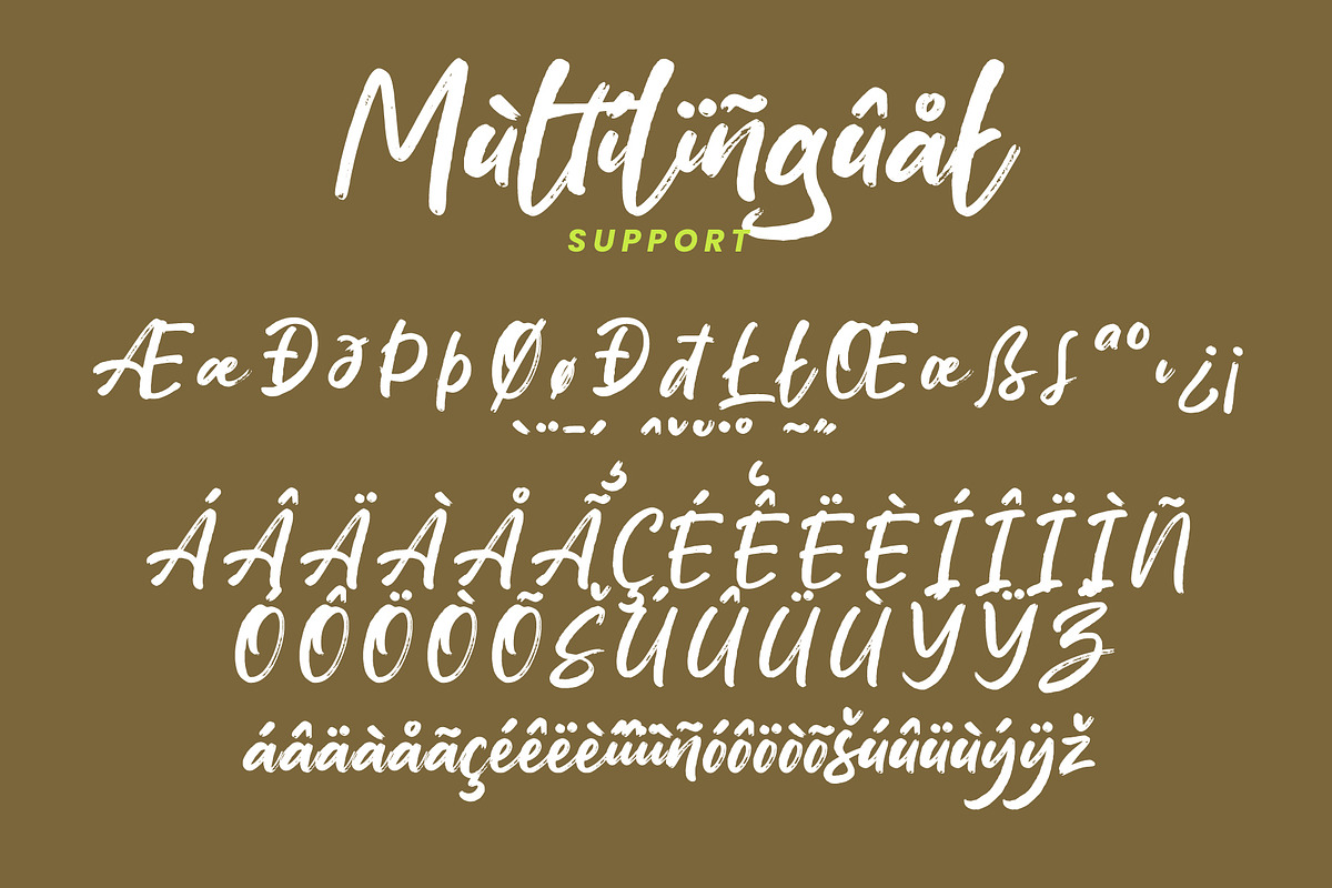 Canteen Doodle - Brush Display Font, a Script Font by Inviline.co (Photo 11 of 12)