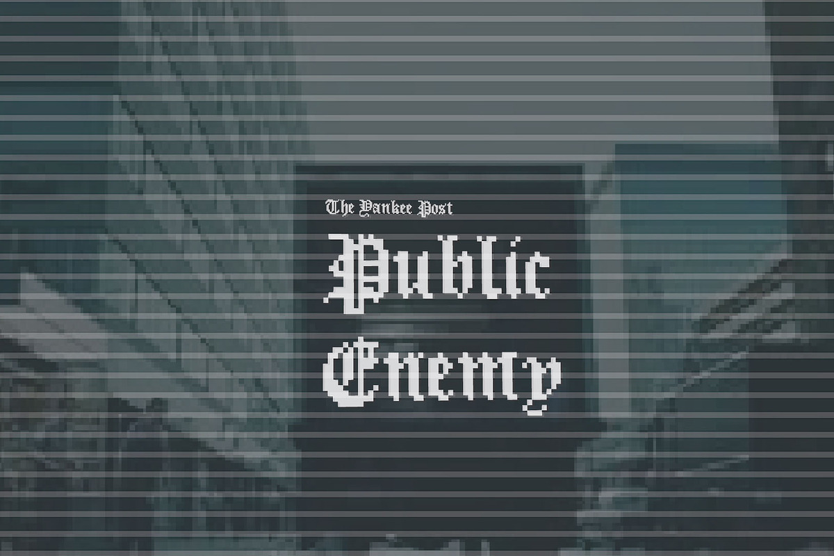 Englishthepost Pixel, a Blackletter Font by cromatixclassroom (Photo 3 of 5)