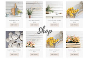 The Hallie Pro Wordpress Theme, a WordPress Template by angiemakeswebsites (Thumbnail 2 of 6)