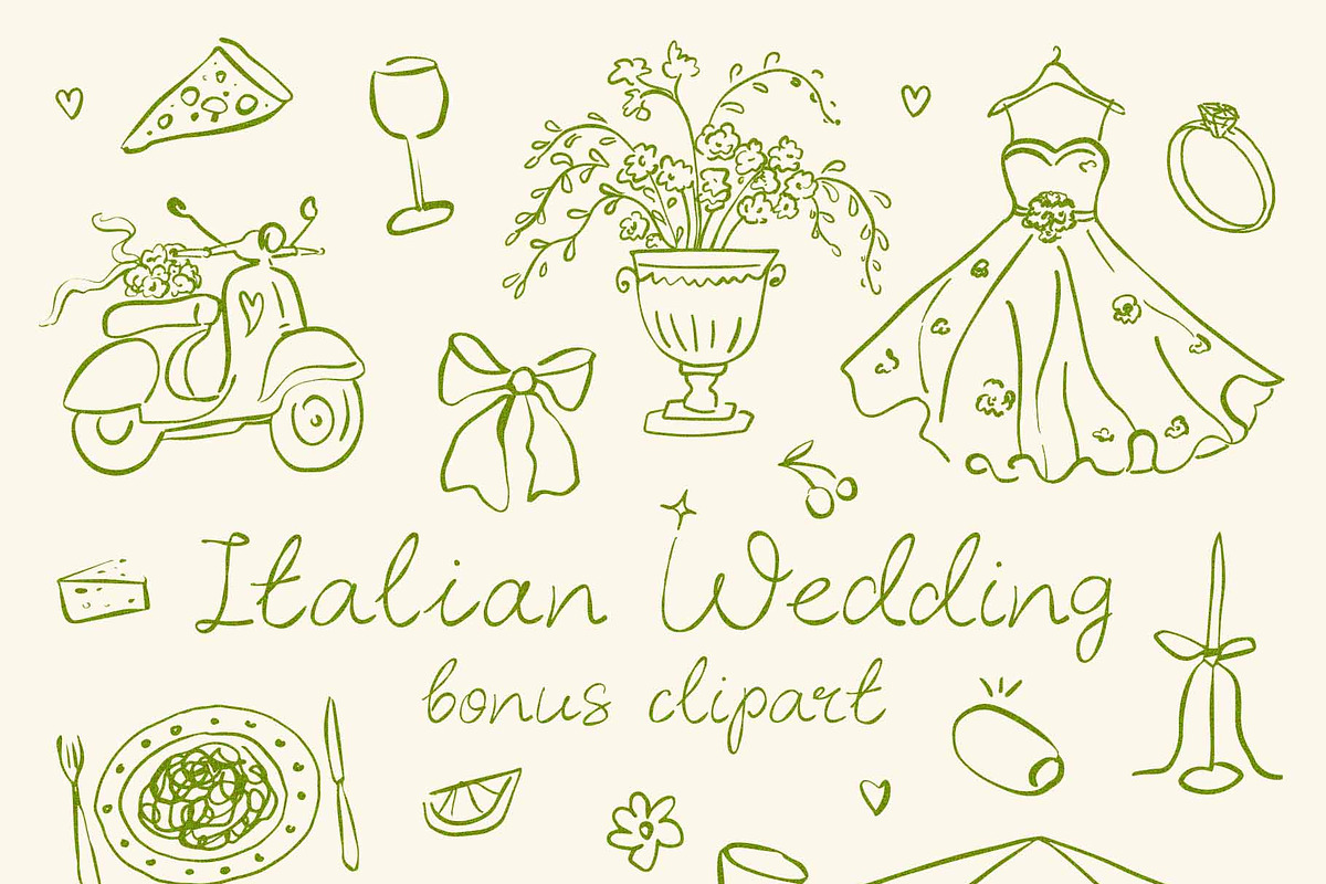 Italian Wedding Handwritten Font, a Handwritten Font by Ayya Studio (Photo 8 of 15)
