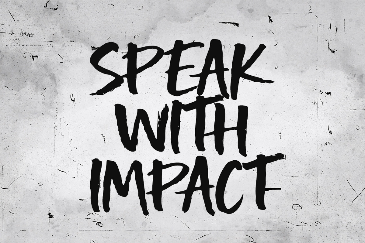 Salosa Linea – Bold Brush Display, a Handwritten Font by decographstud (Photo 2 of 8)