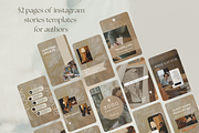 Author instagram story post template, a Social Media Template by Petite Zakka Boutique (Thumbnail 3 of 6)