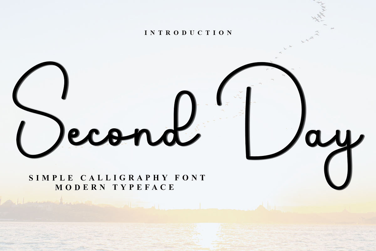 Second Day, a Handwritten Font by FreshTypeINK (Photo 1 of 8)