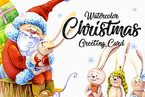 Christmas Greeting Card Template