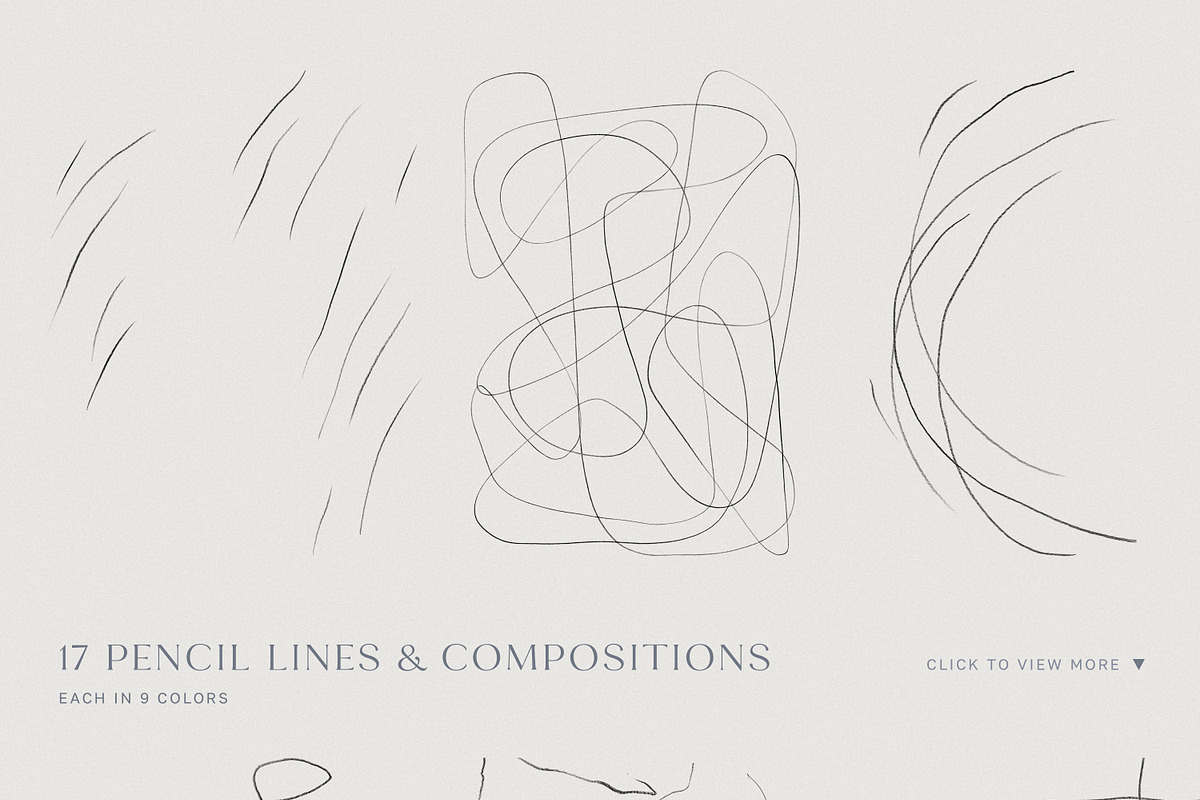 Minimalist Pencil Line & Backgrounds, a Texture Graphic by Aesthetic Eye (Photo 10 of 22)