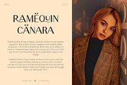 Maquna - Stylish Sans Serif Typeface, a Sans Serif Font by CCS Type (Thumbnail 5 of 18)