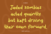 CS Belric – Cute Handwritten Font, a Handwritten Font by Craft Supply Co. (Thumbnail 4 of 8)